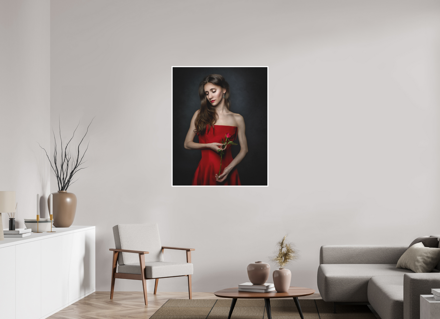 90 x 112,5 cm, Hahnemühle Fine Art Prints Woman