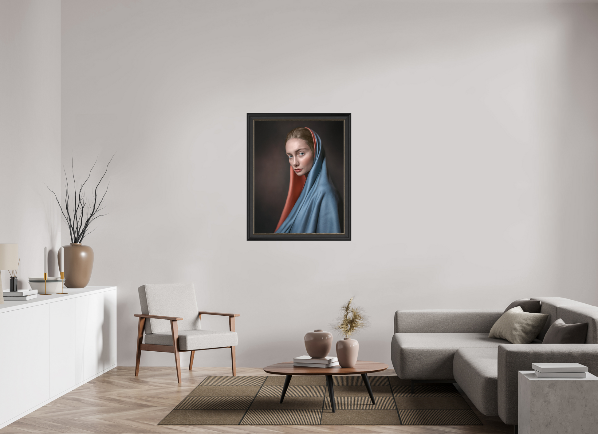 80 x 100 cm, PLATINUM collection Mary Magdalene