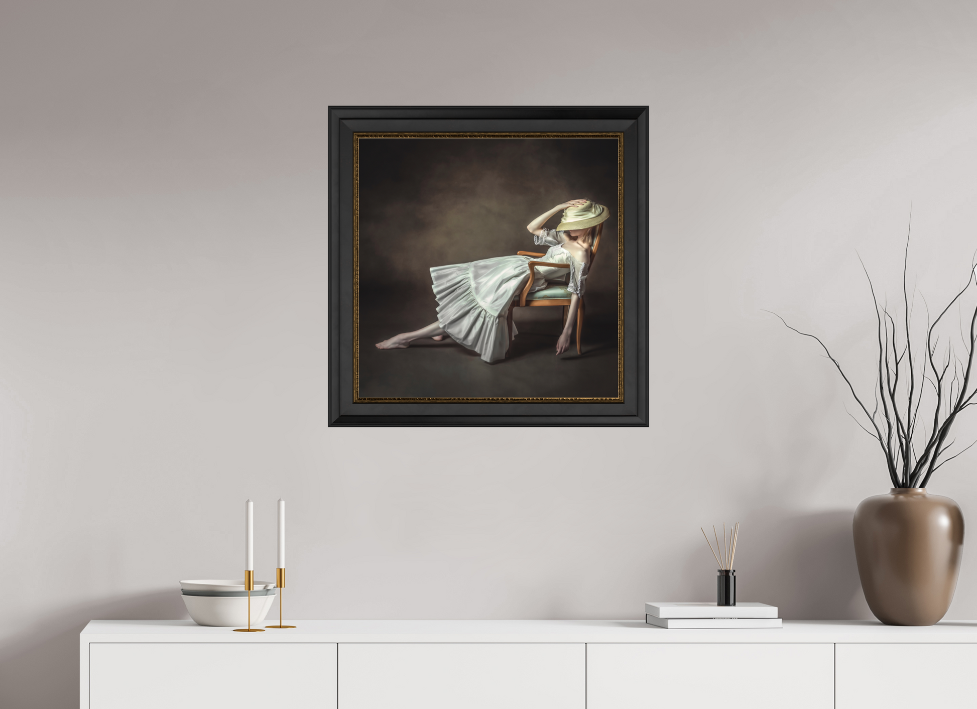 60 x 60 cm, DIAMOND Edition Lady Of The Camellias