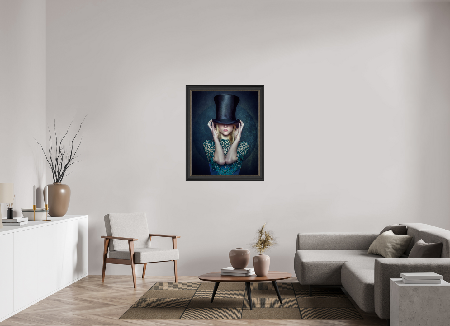 80 x 100 cm, PLATINUM collection Life Is A Caberet