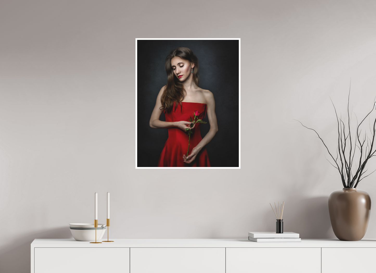 60 x 75 cm, Hahnemühle Fine Art Prints Woman